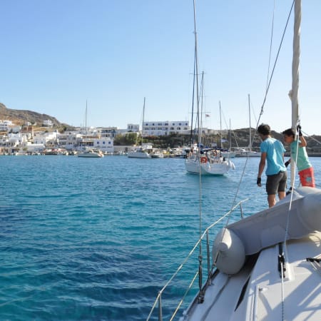 Croisière voilier Famille golfe Saronique